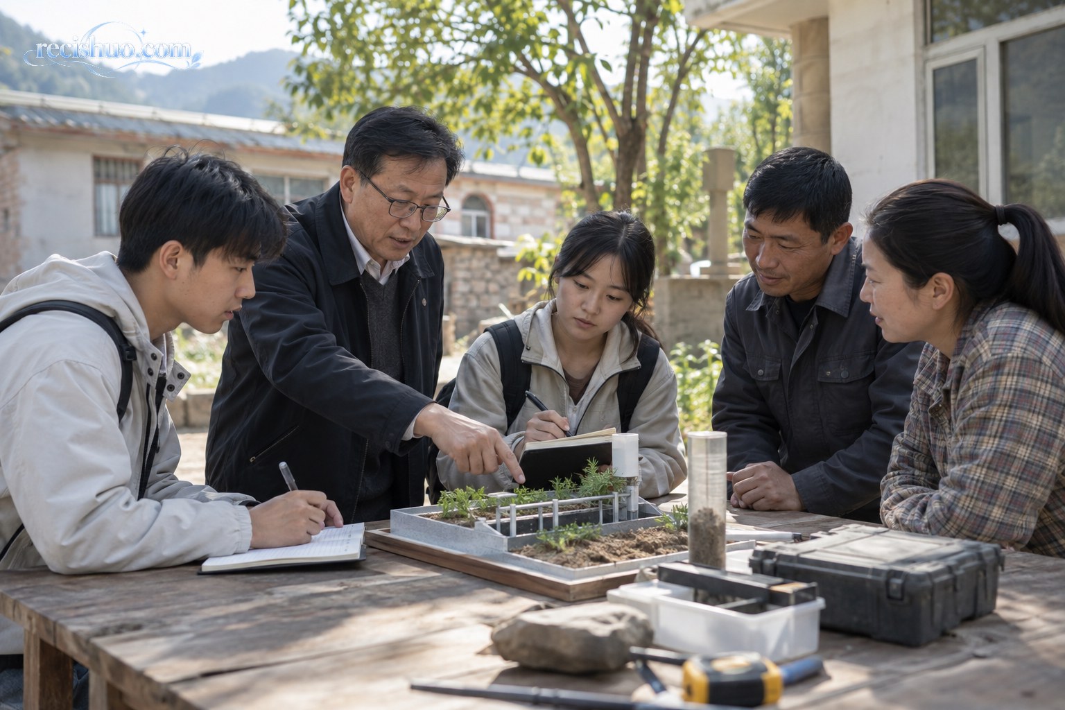 大学师生与基层工作人员共同研究环境监测实践方案
