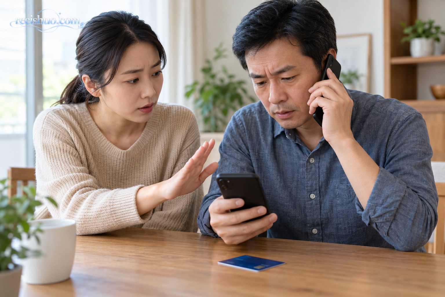 家人共同暂停手机操作并通过电话核实转账信息